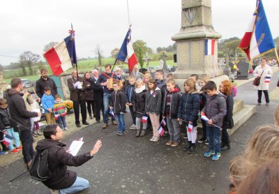 Enfants au cimetire